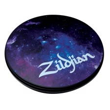 Zildjian Galaxy Practice Pad - 6" - 6" practice pad features a bold, colorful artwork with responsive playing surface